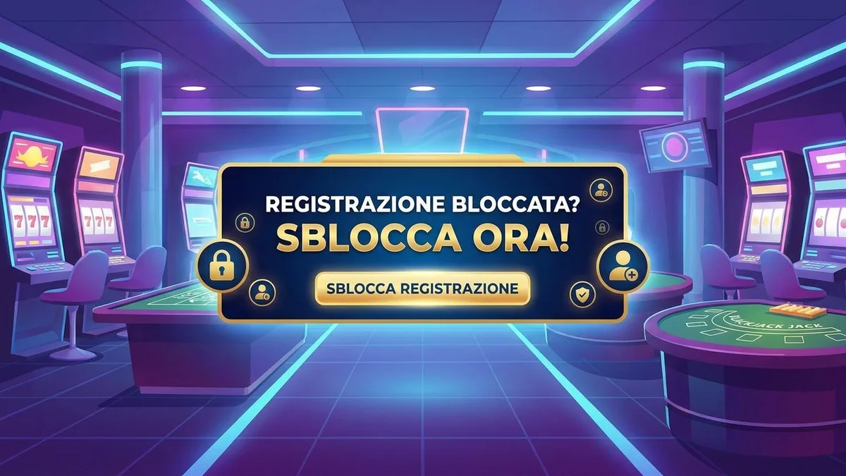 Registrazione con bonus